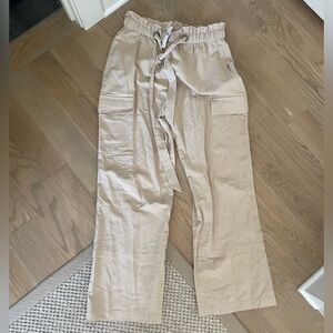 En Saison Taupe Drawstring Pants